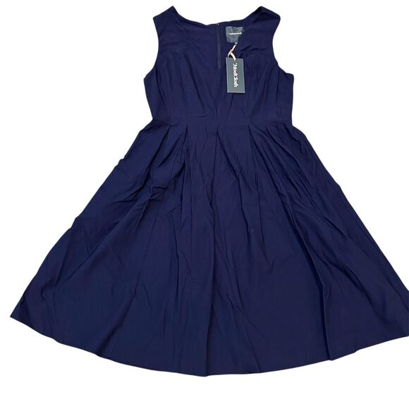 blue dress for baby girl Checkered Charm A-Line Shift Dress – ModCloth main image 0